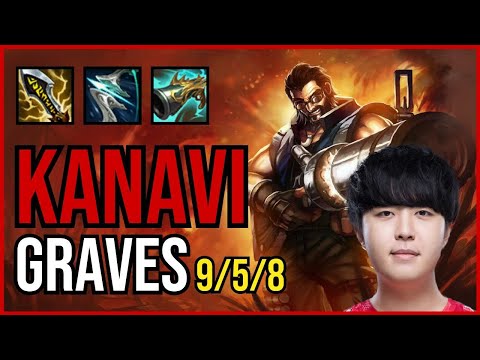 KANAVI - GRAVES vs KARTHUS Jungle - KR Master - Patch 11.5 QUADRAKILL