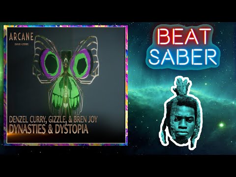 Denzel Curry, Gizzle, Bren Joy - Dynasties & Dystopia | Arcane League of Legends (LIGHTSHOW)