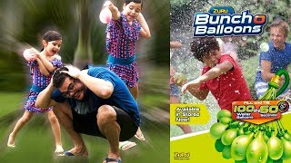 COMO FAZER MAGIC BALLOONS | GUERRA DE BALÃO DE ÁGUA - DIY | FAMÍLIA COSTA