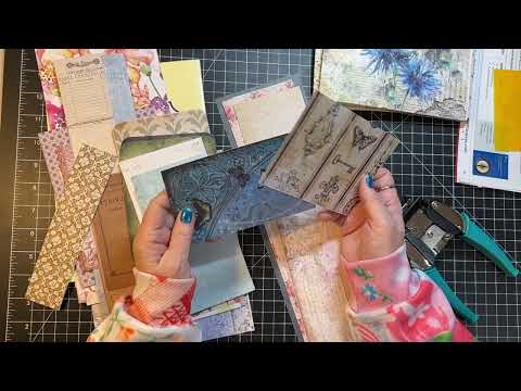 Scrappy Saturday! - Scrapbook Paper Scraps to Ephemera & Pockets!