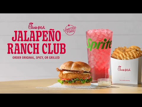 Chick-fil-A Jalapeño Ranch Club Commercial (2026)