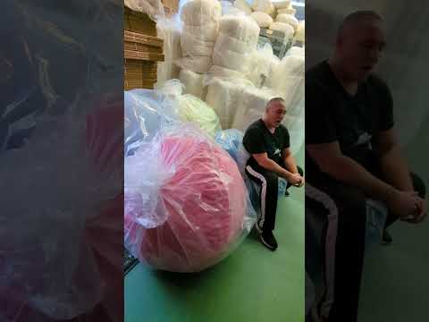 How are Shredded foam and latex Bean Bags made in the USA?