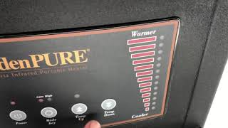 EdenPURE Quartz Infrared Portable Heater