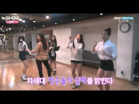 April - Backstage en Show Champion [Crazy]