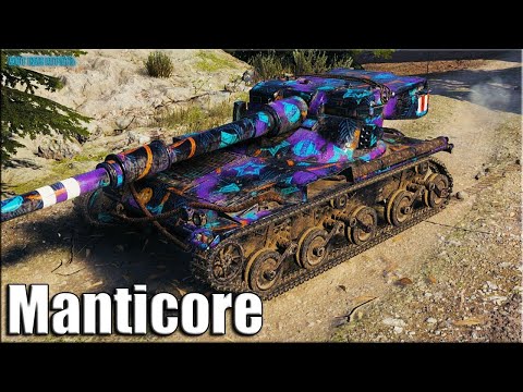"MANTICORE" - ПЕРКИ КОМАНДИРА, ОБОРУДКА И ГЕЙМПЛЕЙ!!! // WOT Console PS-5