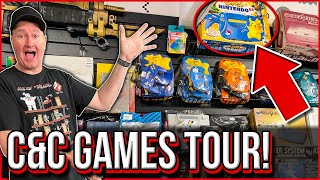 C&C Games Fremont OH: RARE Retro Finds & Store TOUR!