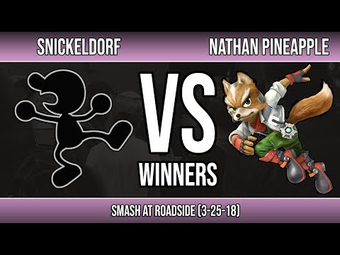 Roadside Hobbies 25 - Snickeldorf (GNW) vs Nathan Pineapple (Fox/Mii)
