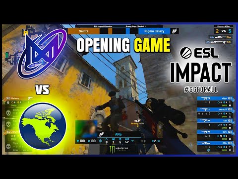 INSANE ACE FROM ANa | Nigma Galaxy vs Saints | ESL Impact Katowice 2023 - HiGHLiGHTS | CSGO