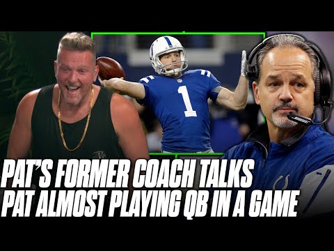 Chuck Pagano Tells HILARIOUS Story About When Pat McAfee Almost Had To Play Emergency QB