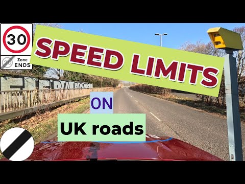 Speed limits UK roads, want to know the speed limit? [learn to drive]