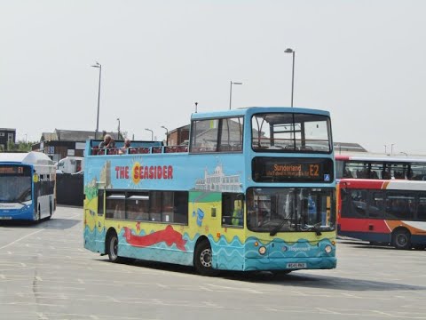 [BEAST] [SOME THRASH] Stagecoach North East 17645 W645RND on E2 to South Shields 20220719 Part 1