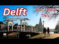 Walking Through Delft The Most Charming Dutch City ASMR 4K