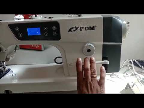 FD180 Direct Drive Single Needle Lock Stitch Sewing Machine Complete Set FDM