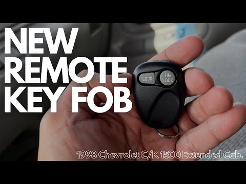 How To Program a New GM Remote Key Fob 1996-1998.  #OBS.  4K