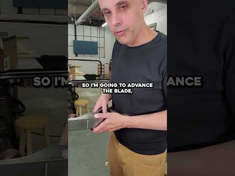 Setup your hand plane in SECONDS! #shorts #woodwork