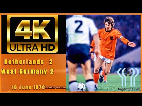 Netherlands vs. West Germany 1978 World Cup 4k Restored Dutch/English (English Subtitles CC)