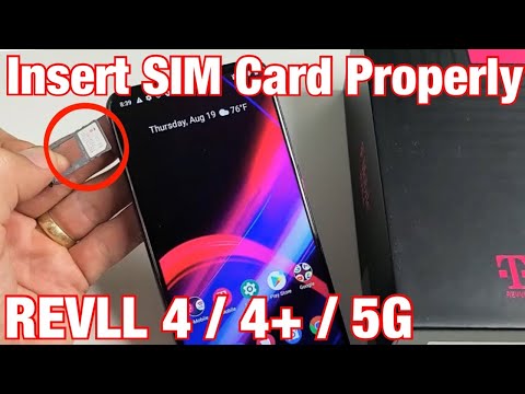 T Mobile REVVL 4 4 5G How to Setup from Beginning Initial Setup