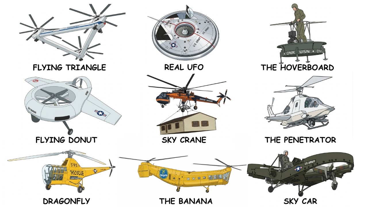 Weirdest Helicopters Ever Made Explained