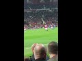 Old Trafford Electric Atmosphere “Red Army” And “I see the Stretford End Arising” songs