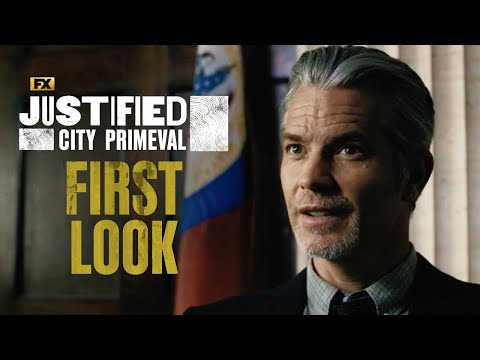 First Look: Raylan Givens Brings The Wild West to Motor City | Justified: City Primeval | FX