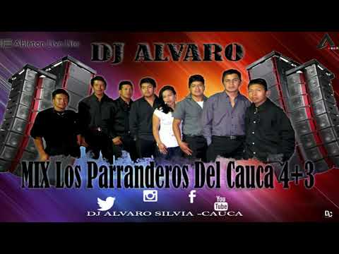 MIX PARRANDEROS DEL CAUAC 4+3  DJ ALVARO