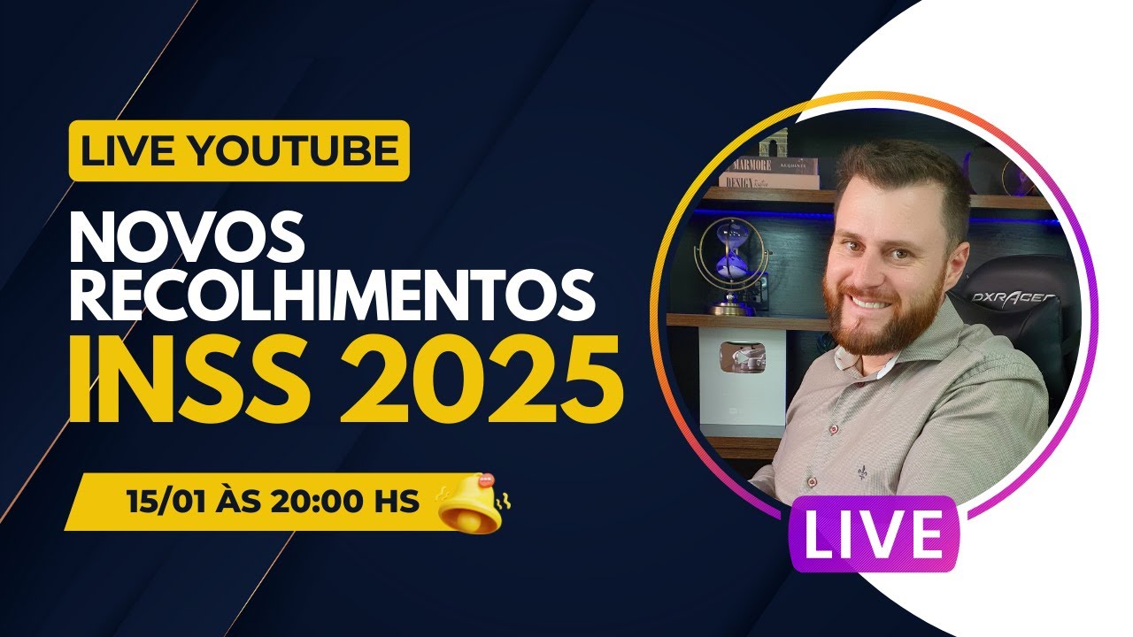 RECOLHIMENTOS DO INSS EM 2025!