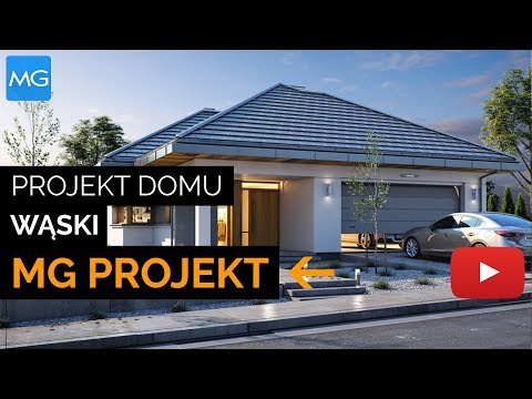 Projekt domu Wąski MG Projekt - 137.23 m2 - koszt budowy 274 tys. zł