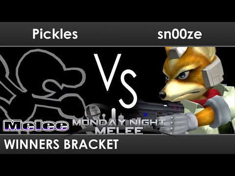 MNM 286 - Pickles (GnW) VS sn00ze (Fox) - Winners Bracket - SSBM