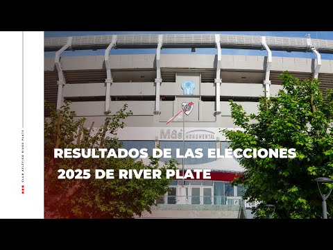 Resultados de las Elecciones 2025 | STEFANO DI CARLO, NUEVO PRESIDENTE DE RIVER