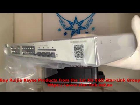 RG-NBS5100-24GT4SFP-P Open Box Video