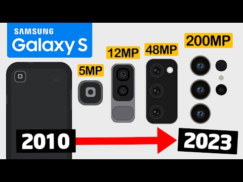 Samsung Galaxy S Camera Evolution [2010 - 2023]