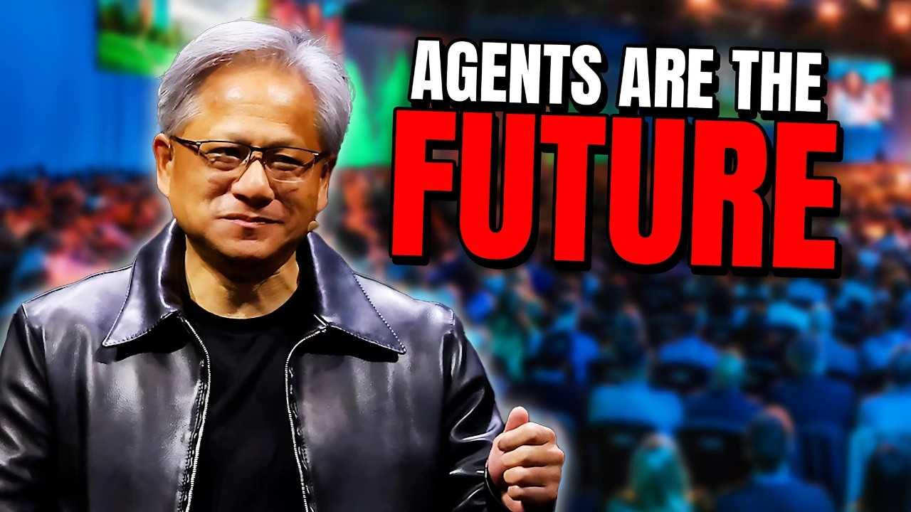 NVIDIA CEO on Agents Being the Future of AI