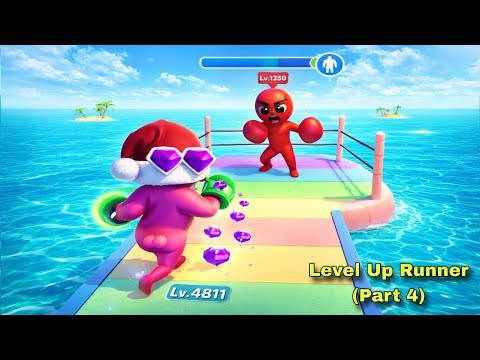 Level Up Runner - All Levels Gameplay Pop Pi (Part 4)