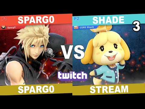 SSBU - Sparg0 (Cloud) vs. ShadeLRK (Isabelle) [Battle Arenas] [3rd]