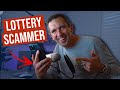 Lottery Scammer Quickly Loses Patience With Me!