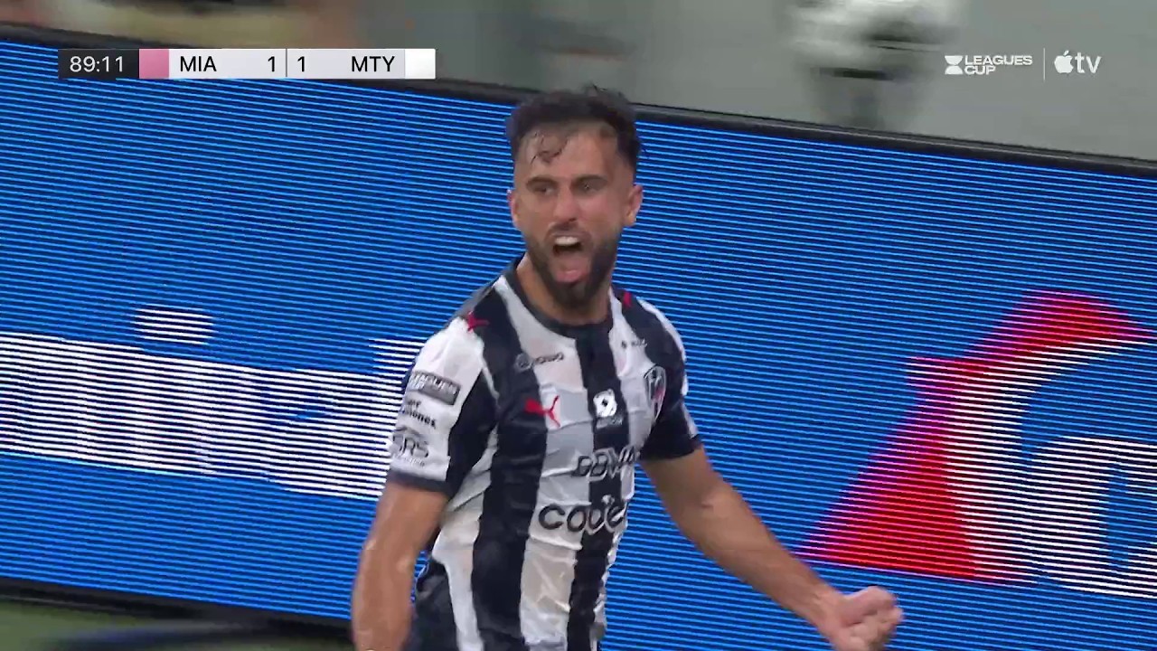 INTER MIAMI 1-2 RAYADOS | Monterrey remontó ante el subcampeón sin Messi | HIGHLIGHTS | Leagues Cup