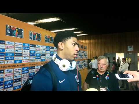VIDEO: Anthony Davis "We didn't come out ready to play" vs Turkey