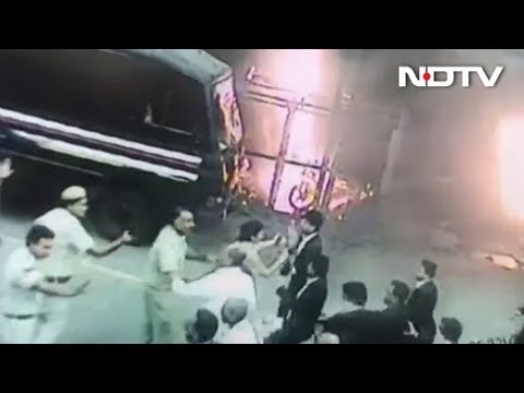 Lawyers Mob Woman Police Officer During Clash At Delhi Court In New Video