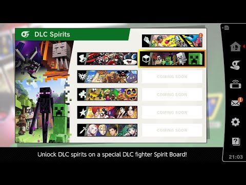 Super Smash Bros. Ultimate | Steve's Spirit Board - YouTube