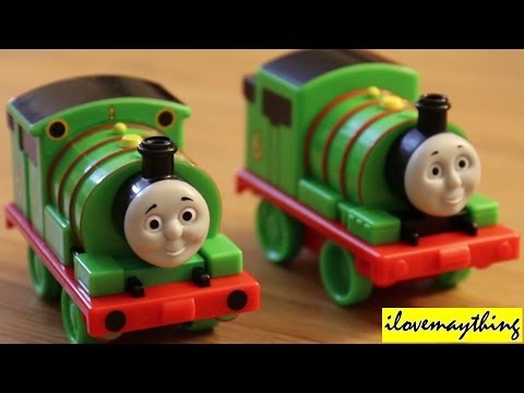 Pull N Zoom Percy VS Pull N Spin Percy - Thomas & Friends Toy Train