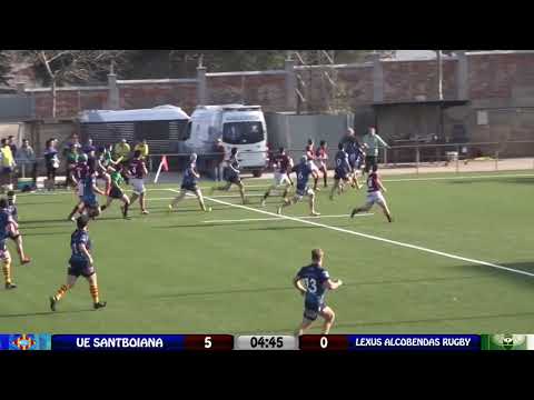 Highlights J15 UE Santboiana v Lexus Alcobendas Rugby
