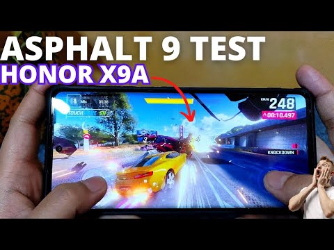 Honor x9a | Asphalt 9 TEST