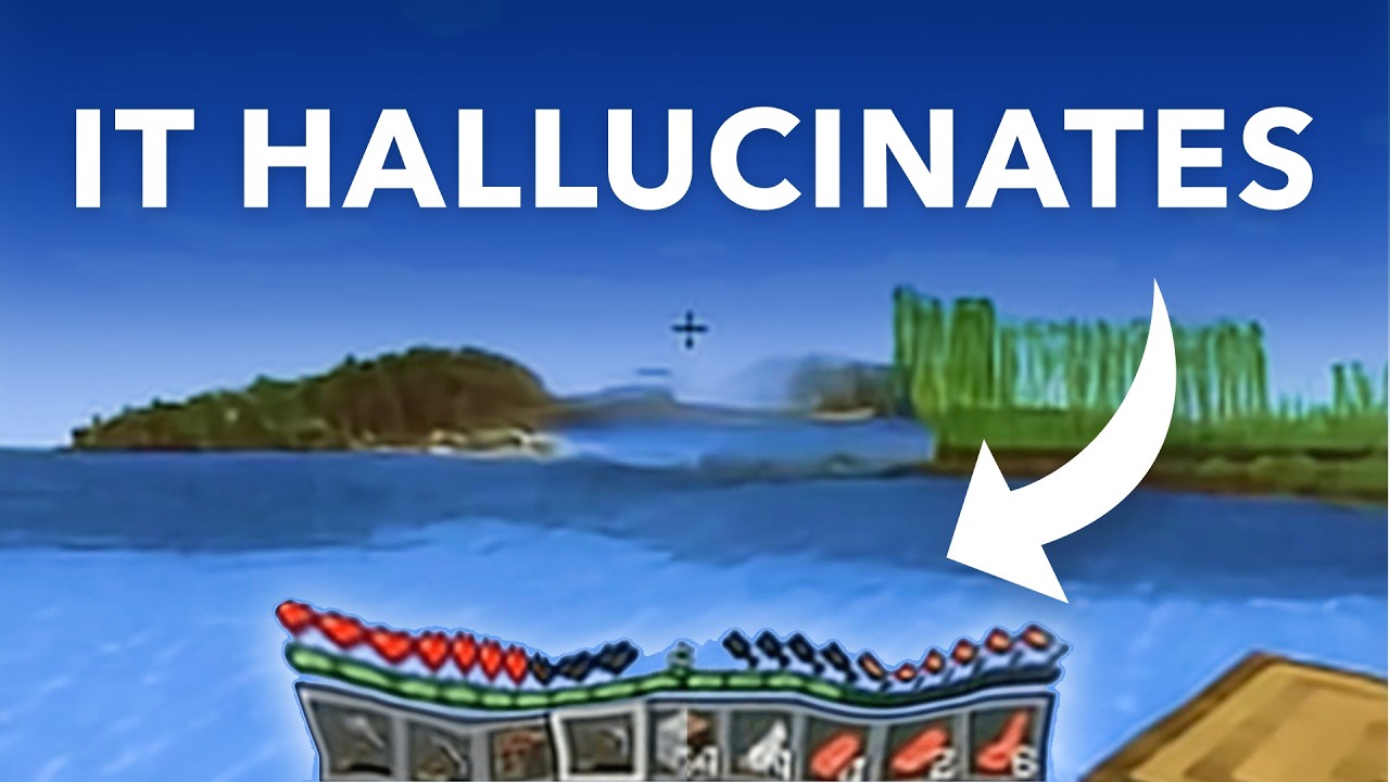 Realtime Generative Minecraft Down To The Pixel