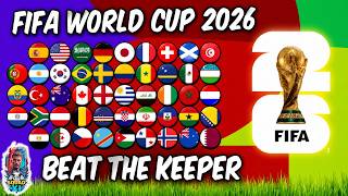 2026 FIFA World Cup Beat The Keeper Tournament | Marble Race!