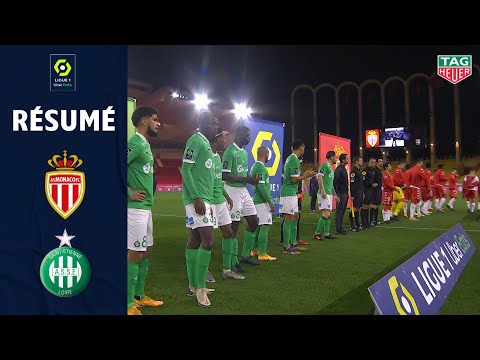 AS MONACO - AS SAINT-ÉTIENNE (2 - 2) - Résumé - (ASM - ASSE) / 2020-2021