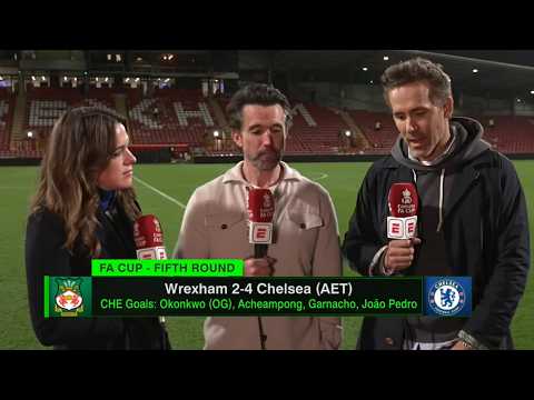 'F--- VAR' 🗣️ Ryan Reynolds & Rob Mac on Wrexham A.F.C.'s FA Cup loss to Chelsea | ESPN FC