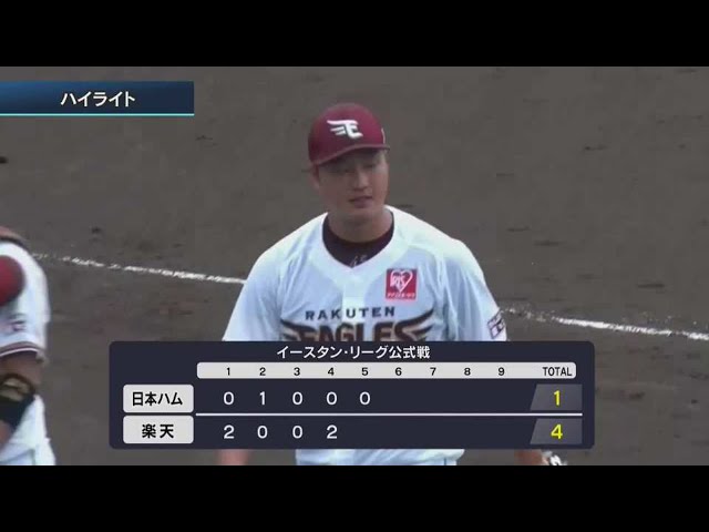 【ファーム】8/9 イーグルス対ファイターズ ハイライト
