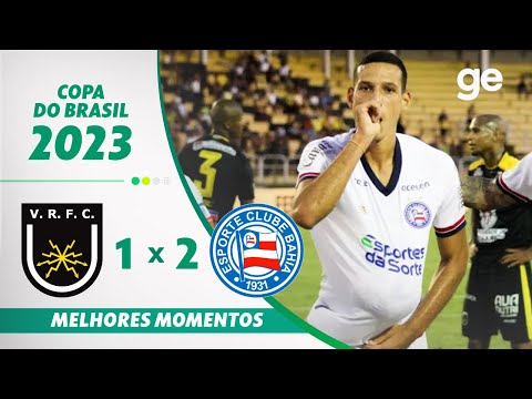 Gols e lances de Volta Redonda x Bahia