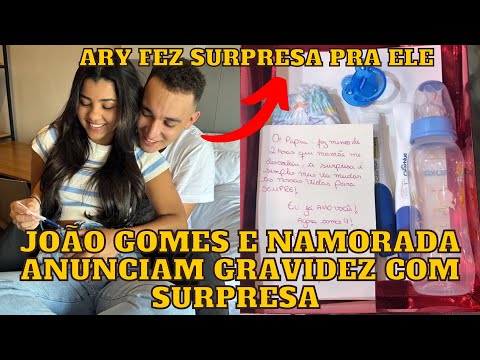 João Gomes vai ser PAPAI! Namorada do cantor faz SURPRESA para ele com REVELAÇÃO