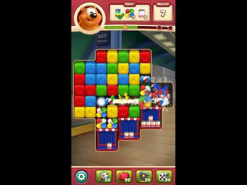 Toon Blast Level 4896 - NO BOOSTERS 🐻🐺🐱 | SKILLGAMING ✔️